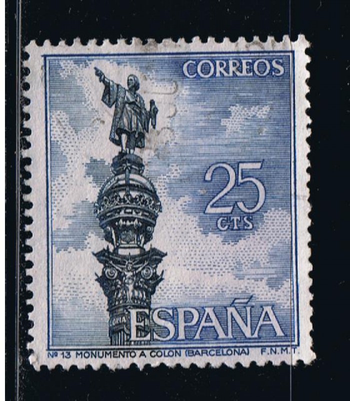 Edifil  1643  Serie Turística.  