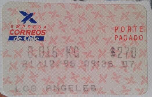 empresa correos de chile 1995