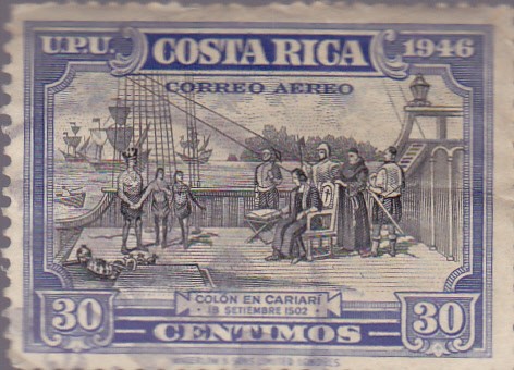 Correo Aéreo - Colón en Cariarí - 18 Septiembre 1502