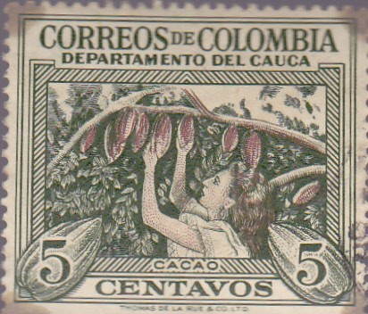 Correos de Colombia - Departamento del Cauca - Cacao 