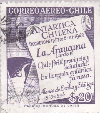 Correo Aereo Chile - Antartica Chilena