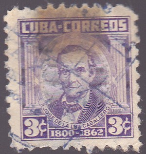 Cuba Correos - Jose de la Luz Caballero 