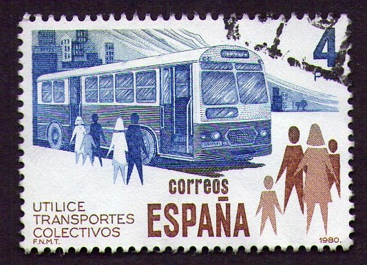 utilice transporte colectivos