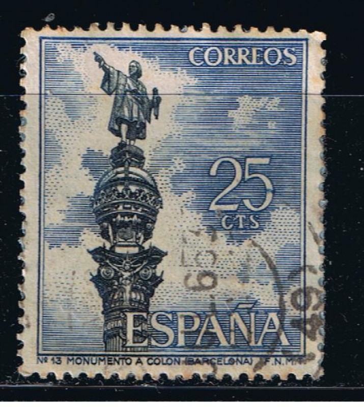 Edifil  1643  Serie Turística.  