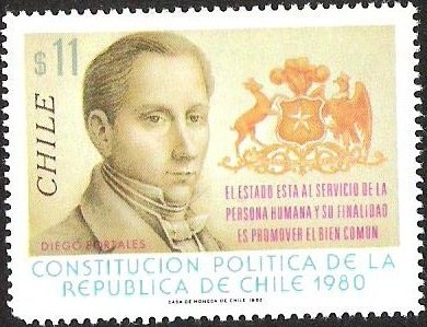 CONSTITUCION POLITICA DE LA REPUBLICA DE CHILE - DIEGO PORTALES  