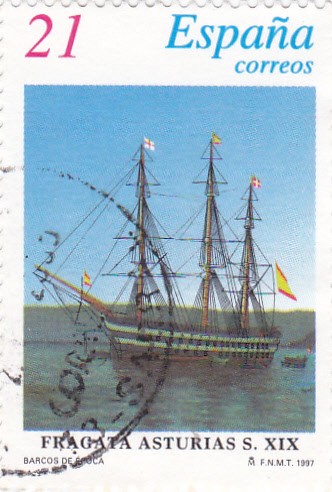Fragata Asturias S. XIX   (B)