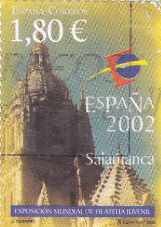 Exposición mundial de filatelia Salamanca 2002   (B)