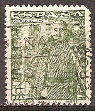 El general Franco y Castillo de la Mota.