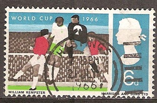 Copa Mundial de Fútbol de 1966 en Inglaterra.