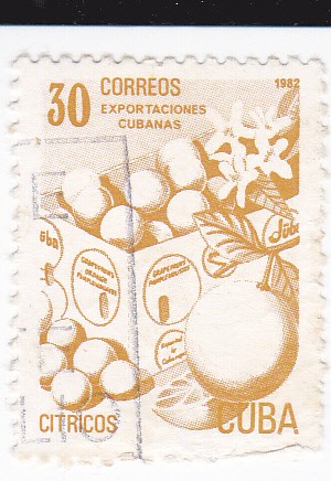 Exportaciones cubanas-Cítricos