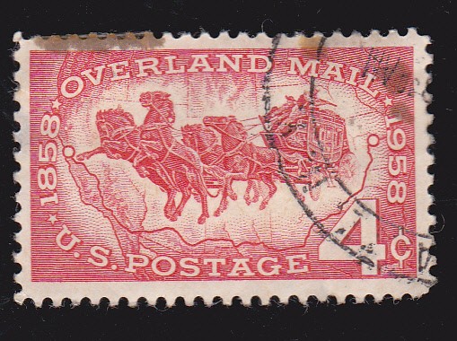 1858 Overland Mail 1958