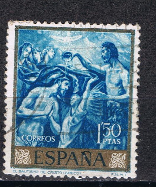 Edifil  1335  Doménico Theotocopoulos · El Greco · Día del Sello.   
