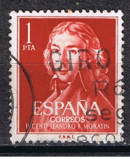 Edifil  1328  II Cente. del nacimiento de Leandro Fernández de Moratín.  