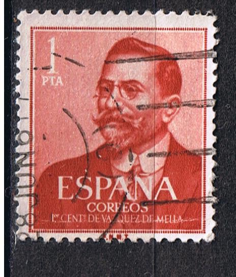 Edifil  1351  I Cente. del nacimiento de Juan Vázquez de Mella ( 1861 - 1928 ).  