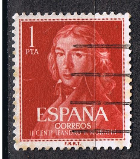 Edifil  1328  II Cente. del nacimiento de Leandro Fernández de Moratín.  