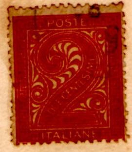 Italy 1874 Offices Levant, overprint omitted