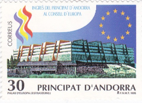 Ingres del Principat D' Andorra al consell D´Europa