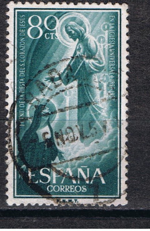 Edifil  1208  Centenario de la Fiesta del Sagrado Corazón de Jesús.  