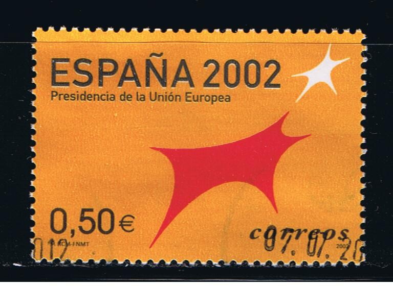 Edifil  3866  España 2002 Presidencia de la Unión Euroea.  