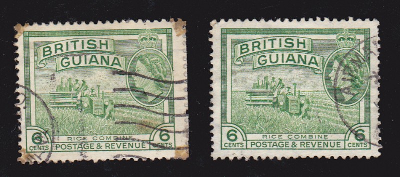 BRITISH GUIANA - RICE COMBINE