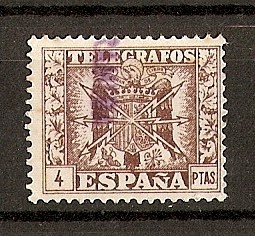 Telegrafos / Escudo de España.