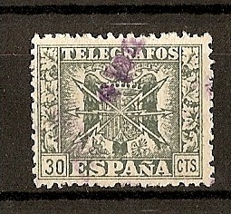 Telegrafos / Escudo de España.