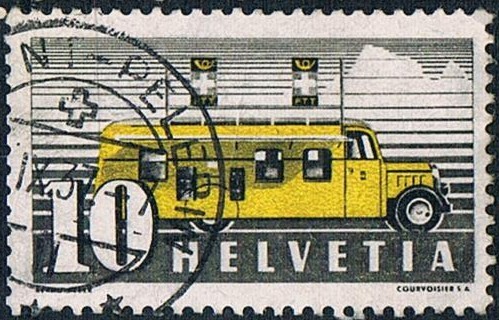 CORREO AUTOMÓVIL 1946. Y&T Nº 432