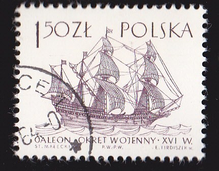 POLONIA - BARCOS GALEON