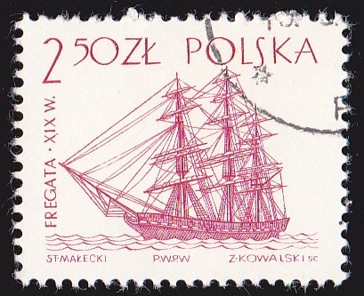 POLONIA - BARCOS FREGATA