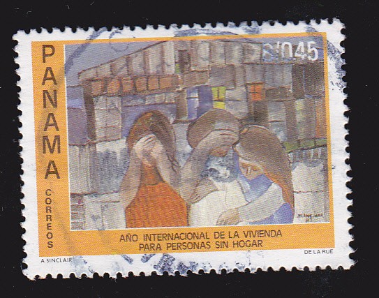 PANAMA - AÑO INTERNACIONAL DE LA VIVIENDA PARA PERSONAS SIN HOGAR