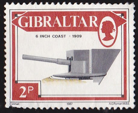 GIBRALTAR - 6 INCH COAST 1909