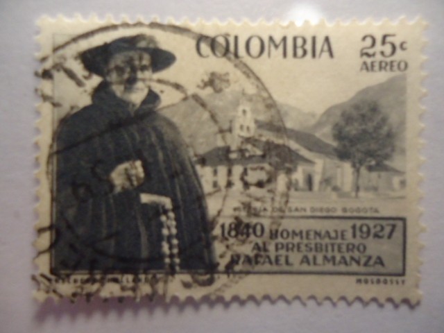 Homenaje al Presbitero  RAFAEL ALMANZA 1840-1927