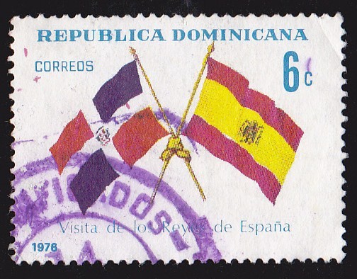 REP DOMINICANA - VISITA DE LOS REYES DE ESPAÑA 1976