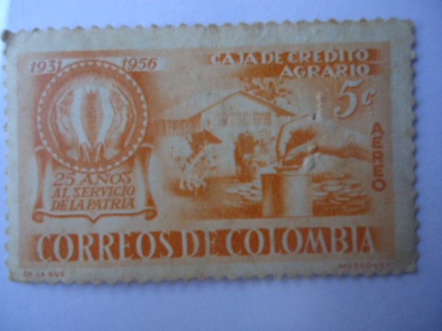 Caja de Crédito Agrário (1931-1956) 25 años al servicio de la Patria.
