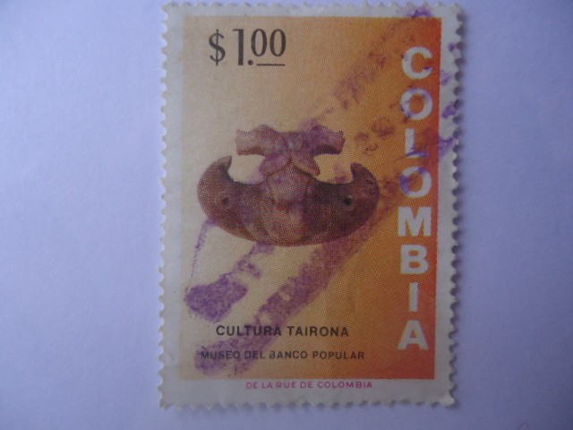 CULTURA TAIRONA- Cerámicas pre-colombinas - Museo  del Banco Popular.