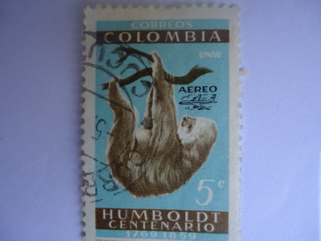 ANAU - Perezoso - HUMOLDT - Centenario  1769-1859