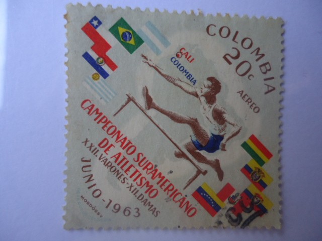 Campeonato Suramericano de Atletismo-XXII.Varones-XII.Damas(Junio 1963)Cali Col.