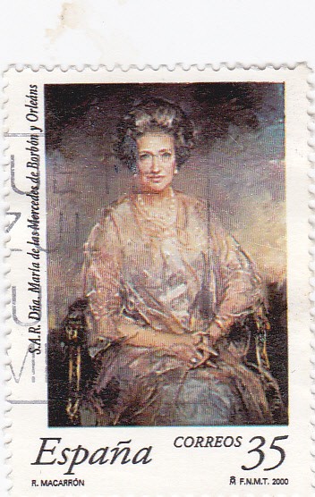 María de las Mercedes de Borbón y Orleans    (D)