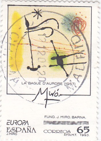 Fundació Joan Miró- La Bague d'Aurora 1957    (D)