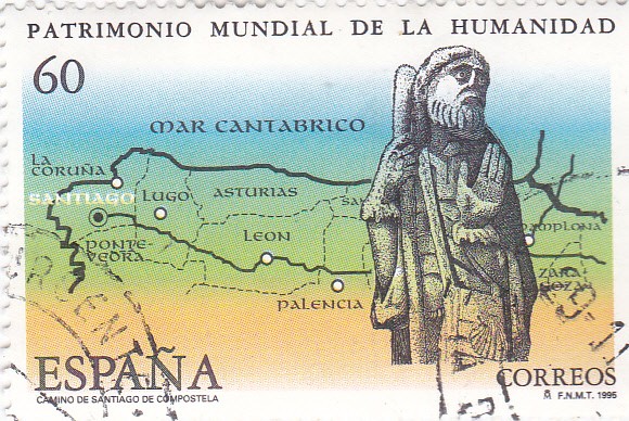 patrimonio mundial de la humanidad -camino de Santiago  (D)