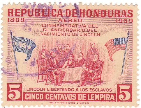 LINCOLN LIBERTANDO A LOS ESCLAVOS