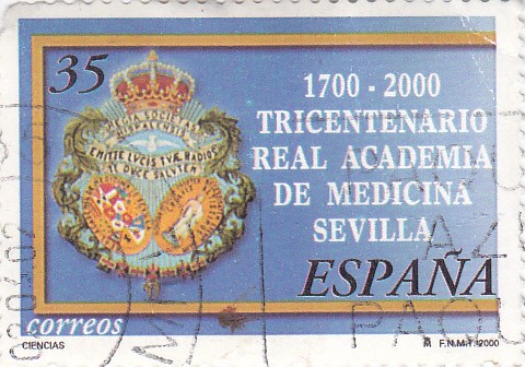 1700-2000 tricentenario Real Academia de Medicina Sevilla    (D)