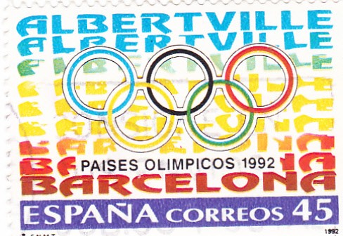 Paises Olímpicos -92 Albertville-Barcelona    (D)