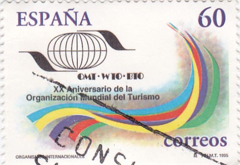 XX aniversario de la organización Mundial del Turismo    (D)