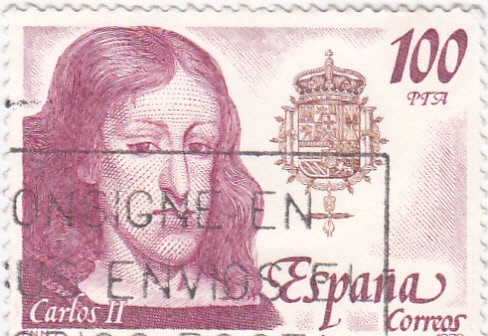 Reyes de España -Carlos II     (D)