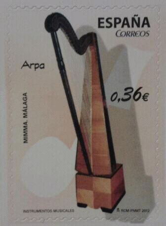 instrumento musical (arpa) 2012