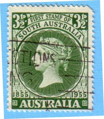 Firs Stamp of South Australia