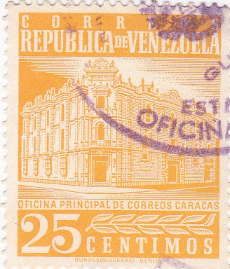 oficina principal de correos Caracas