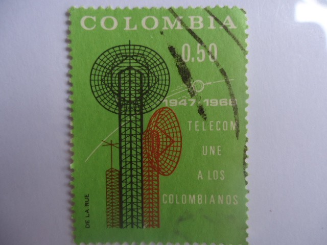 TELECOM UNE A LOS COLOMBIANOS - 20 Aniversari, 1947 al1968
