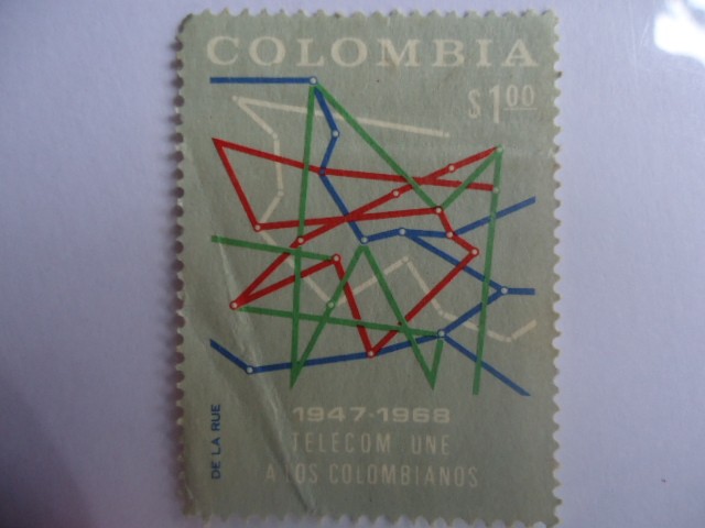 Telecom une a los colombianos- 20° Aniversario 1947al1968 